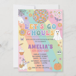 Invitation d'anniversaire d'Halloween, Halloween É