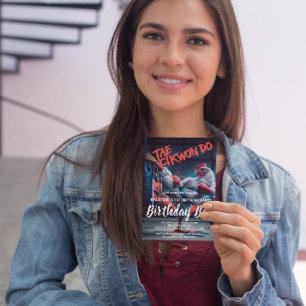 Invitation d'anniversaire Dynamique Kick : L'Artis