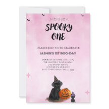 Invitation d'anniversaire éffrayant un Halloween