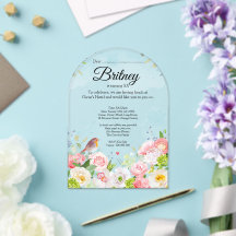 Invitation d'anniversaire féminine personnalisable