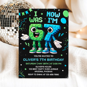 Invitation d'anniversaire garçon 67 ans