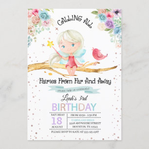 Invitation d'anniversaire magique