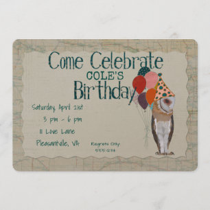 Invitation d'anniversaire OWL