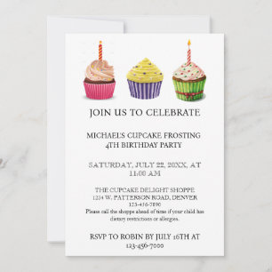 Invitation d'anniversaire personnalisée de Michael