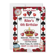 Invitation d'anniversaire personnalisée Descendant