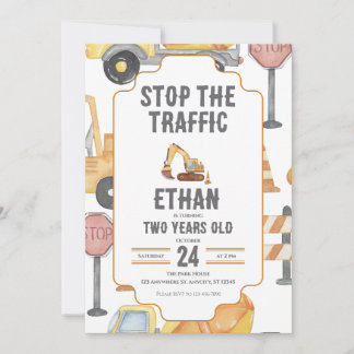 Invitation d'anniversaire personnalisée pour enfan