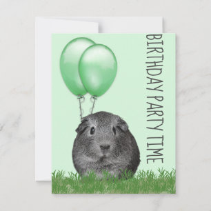 Invitation d'anniversaire personnalisée pour fille