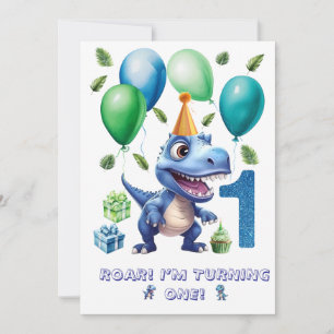 Invitation d'anniversaire personnalisée pour garço