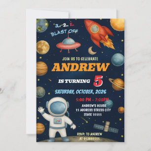 Invitation d'anniversaire personnelle pour enfants