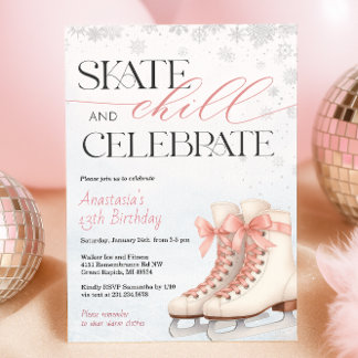 Invitation d'anniversaire pour adolescente de pati