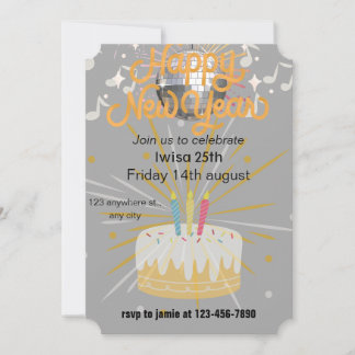 Invitation d'anniversaire pour adultes