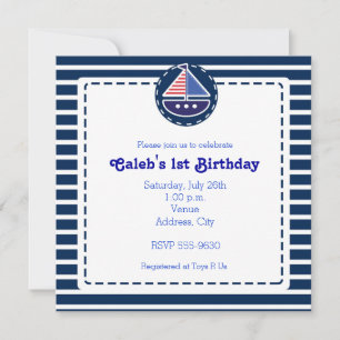 Invitation d'anniversaire pour Baby Shower avec vo