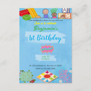 Invitation d'anniversaire pour enfants