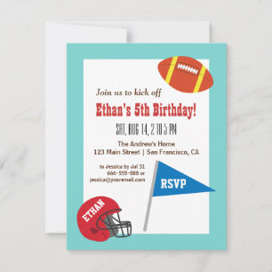 Invitation d'anniversaire pour enfants pour un thè