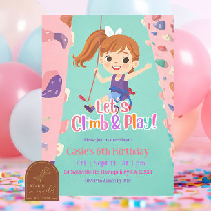 Invitation d'anniversaire pour fille pastel rose p
