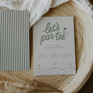 Invitation d'anniversaire pour le 1er anniversaire
