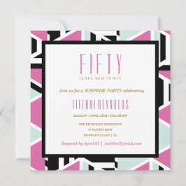 Invitation d'anniversaire pour l'équipe Mod