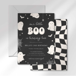 Invitation d'anniversaire pour les deux ans de Lit