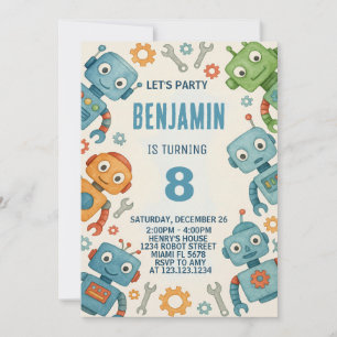 Invitation d'anniversaire pour les enfants