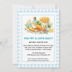 Invitation d'anniversaire pour un déjeuner de pois