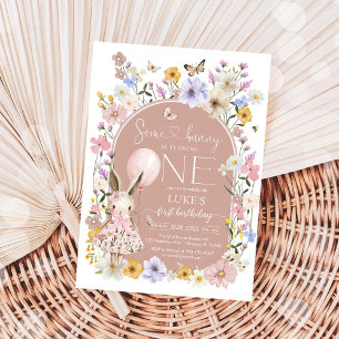 Invitation d'anniversaire pour un premier annivers