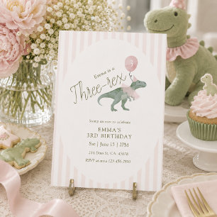 Invitation d'anniversaire pour un troisième annive