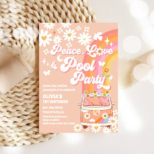Invitation d'anniversaire pour une fête au bord de
