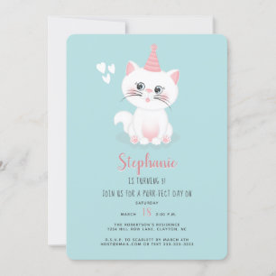 Invitation d'anniversaire pour une journée parfait