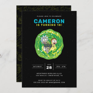Invitation d'anniversaire RICK AND MORTY™
