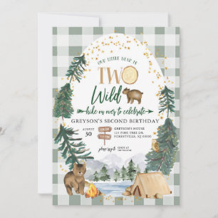 Invitation d'anniversaire sauvage pour notre petit