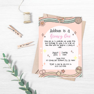 Invitation d'anniversaire Super pour une fille