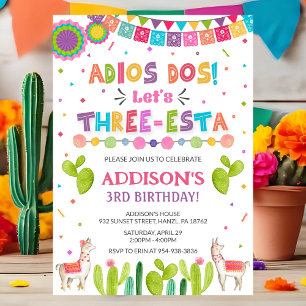 Invitation d'anniversaire trois Esta   Invitation 