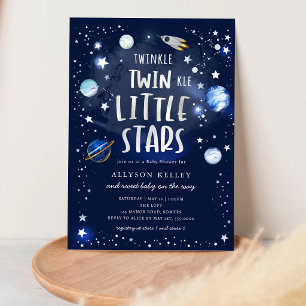 Invitation d'anniversaire Twinkle Twinkle Little S