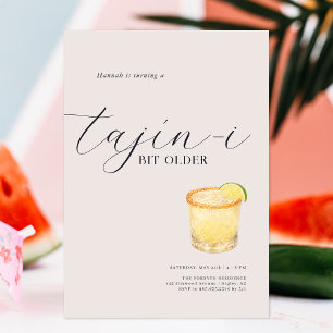 Invitation d'anniversaire un peu plus âgée de Tají