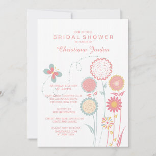 Invitation Dans l'invitation de jardin