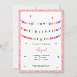 Invitation Dans Mon Bracelet D'Amitié Fête D'Anniversaire
