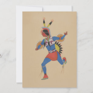 Invitation Danse de guerre (ou Le Coureur)