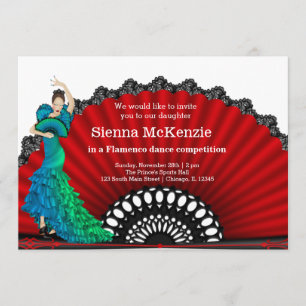 Invitation Danse flamenco