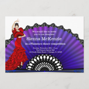 Invitation Danse flamenco