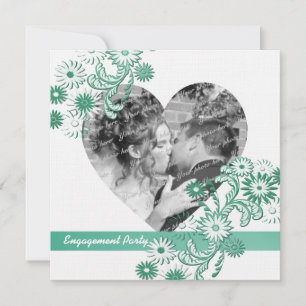 Invitation Danser Daisers Engagement Party et photo