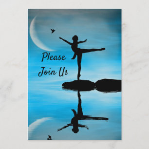 Invitation Danseuse 3 Diplôme