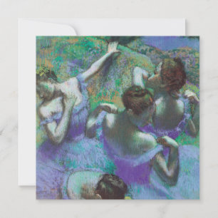 Invitation Danseuses bleues d'Edgar Degas, Impressionnisme vi