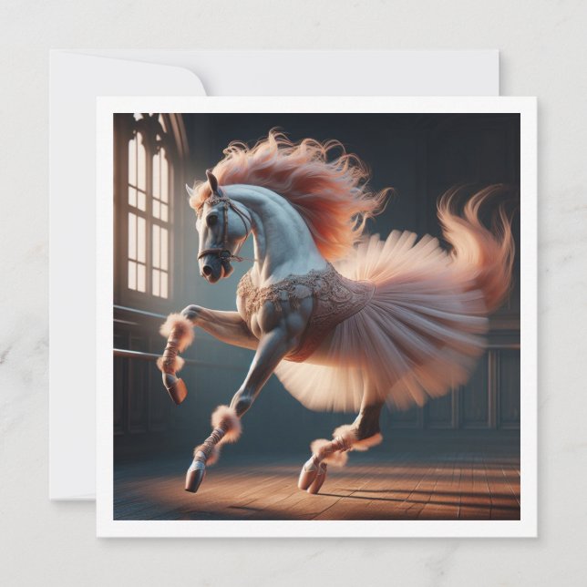 Invitation Dansons ! Ballet de danse du cheval, Cheval (Devant)