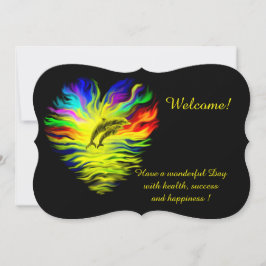 Invitation Dauphins sous le soleil, ajoutez votre texte Invit