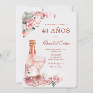 Invitation de 30 Ans Femme