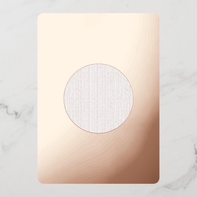 Invitation de 5 po x 7 po (Recto)