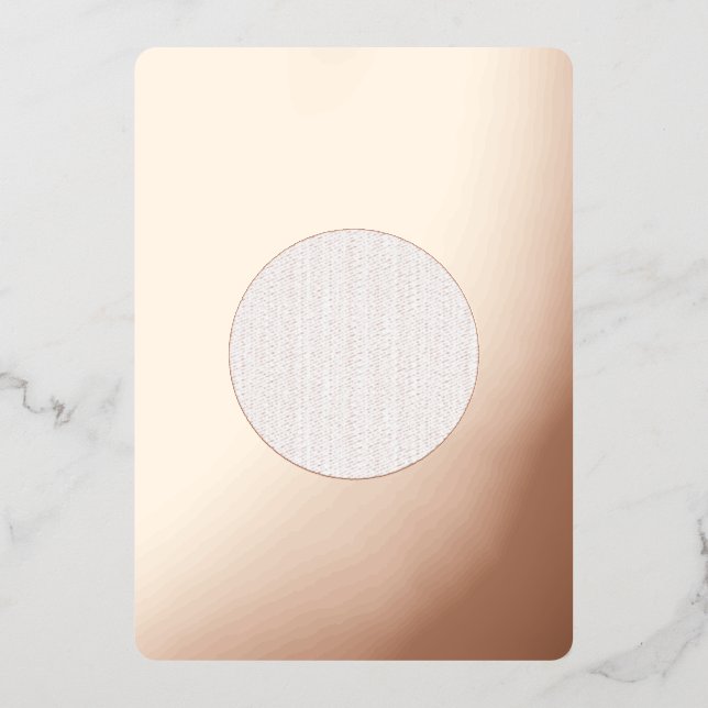 Invitation de 5 po x 7 po (Recto)