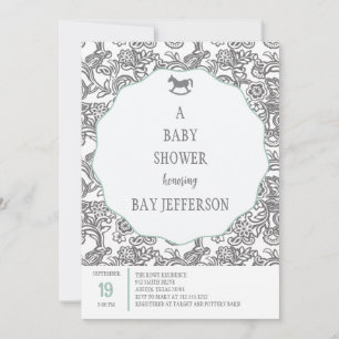 Invitation de baby shower Bay