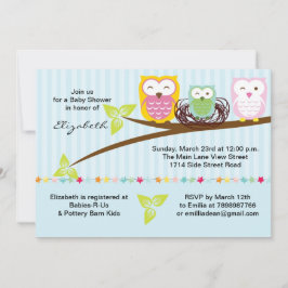 Invitation de Baby shower de hibl