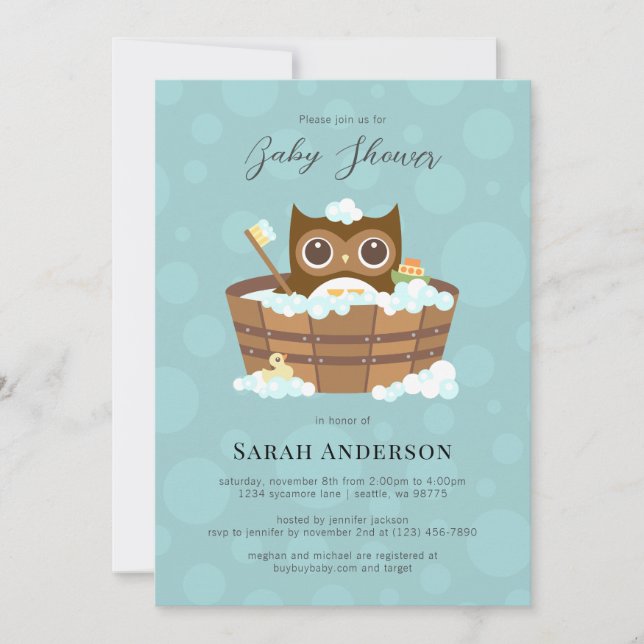 Invitation de Baby shower de hibl (Devant)